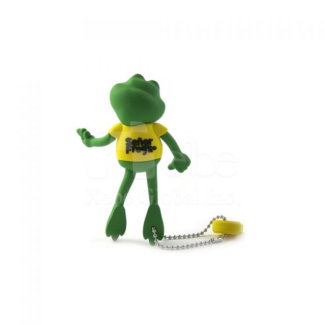 Personalized flashdrives frog flash drive