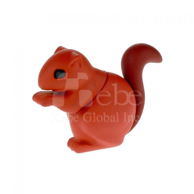 Squirrel 3D customized USB Creative gifts idea