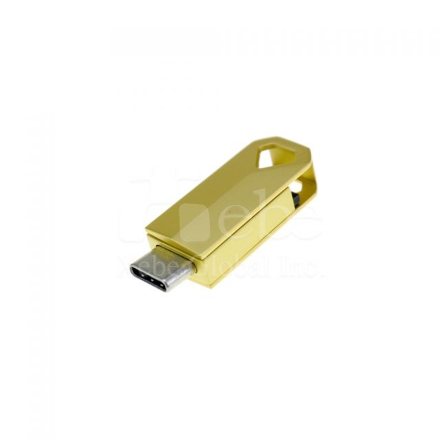 colorful light yellow OTG USB